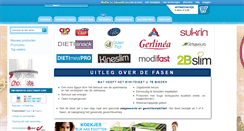 Desktop Screenshot of dieetshop.com